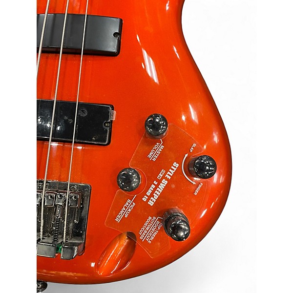 Used Ibanez SR300 Metallic Orange Electric Bass Guitar