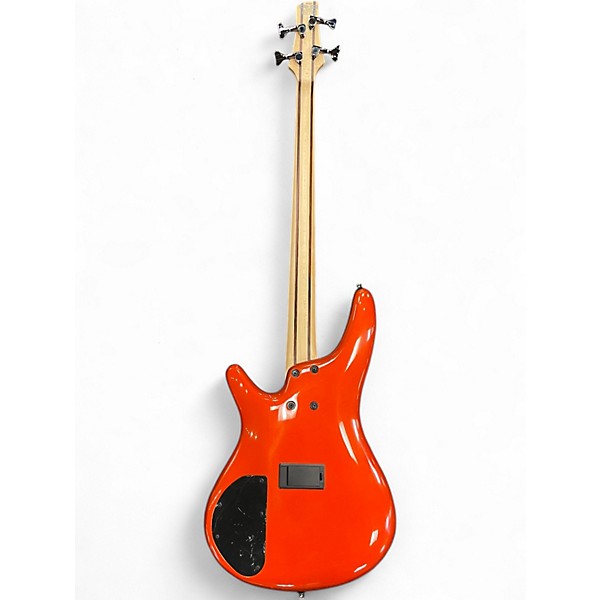 Used Ibanez SR300 Metallic Orange Electric Bass Guitar