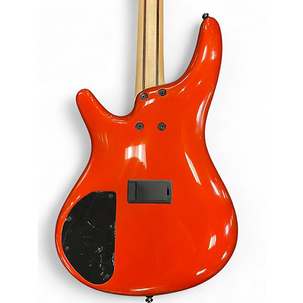 Used Ibanez SR300 Metallic Orange Electric Bass Guitar