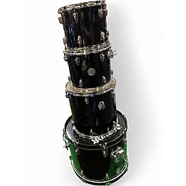Used SONOR 4 Piece FORCE 505 BLACK GLOSS Drum Kit
