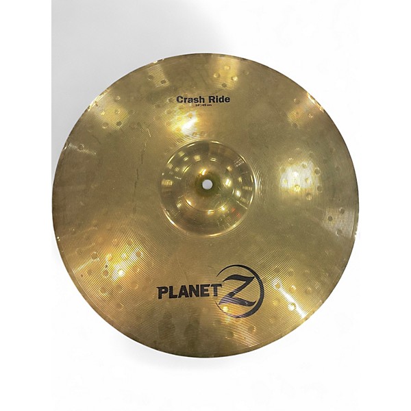 Used Zildjian 18in PLANET Z CRASH RIDE Cymbal