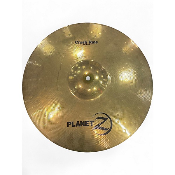 Used Zildjian 18in PLANET Z CRASH RIDE Cymbal