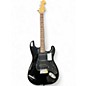 Used Fender Standard Stratocaster HSS Black Solid Body Electric Guitar thumbnail