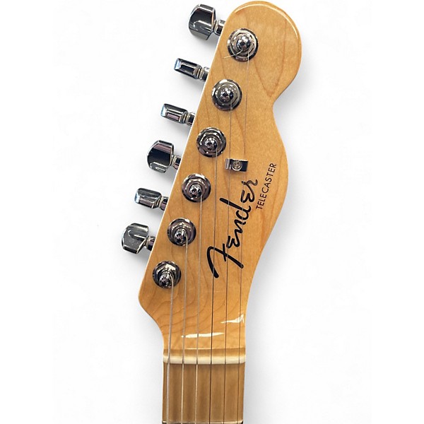 Used Fender Limited Edition American Elite Telecaster QMT Aqua Marine Metallic Solid Body Electric Guitar
