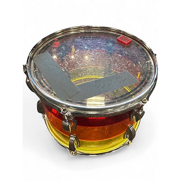 Used Ludwig 5 Piece Vistalite Tequila Sunrise Drum Kit