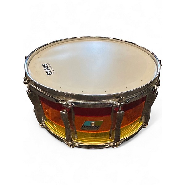 Used Ludwig 5 Piece Vistalite Tequila Sunrise Drum Kit