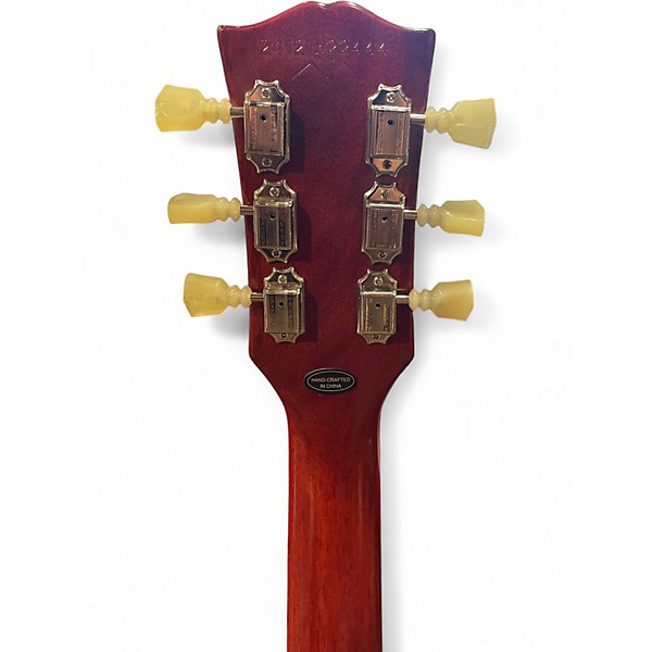 Used Epiphone Epiphone Inspired by Gibson Custom 1960 Les Paul Standa Heritage Cherry Sunburst Solid Body Electric Guitar