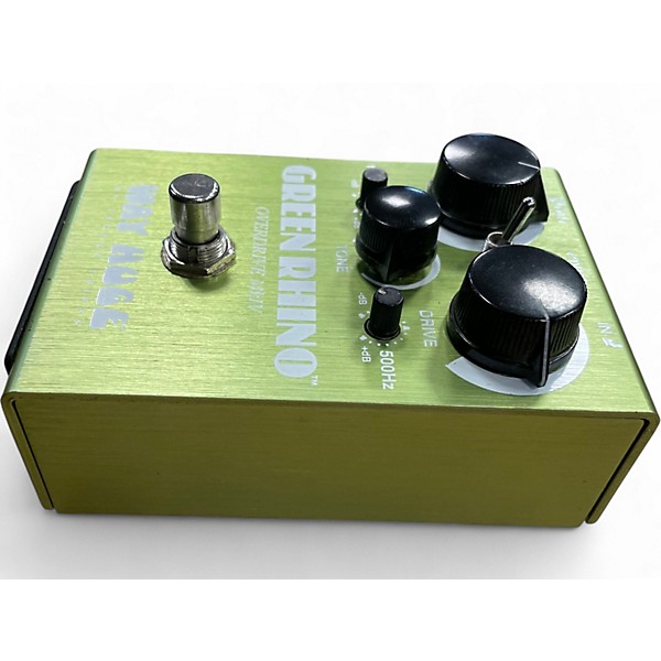 Used Way Huge Electronics WHE202 Green Rhino Overdrive Effect Pedal
