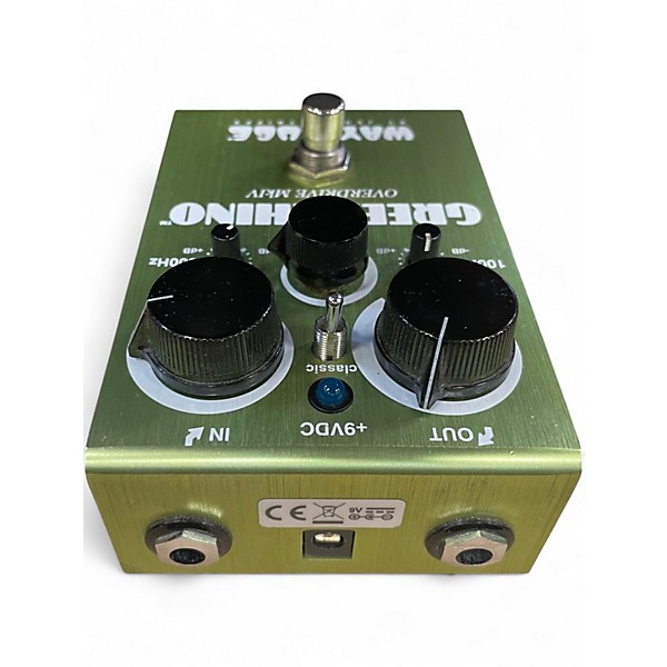 Used Way Huge Electronics WHE202 Green Rhino Overdrive Effect Pedal