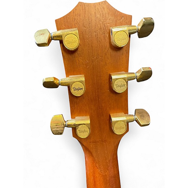 Used Taylor 214CE Deluxe LH natural Acoustic Electric Guitar