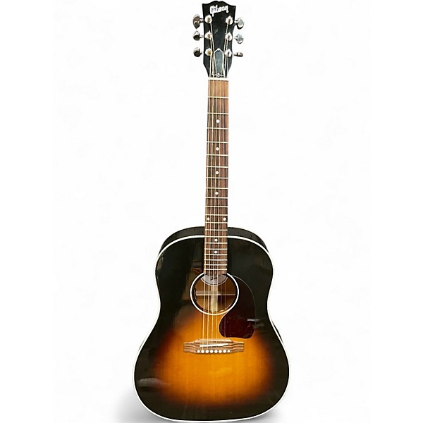 Used 2025 Gibson J45 Standard sunburst Acoustic Electric Guitar