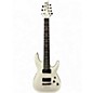 Used Schecter Guitar Research Demon 7 String White Solid Body Electric Guitar thumbnail