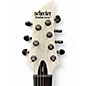 Used Schecter Guitar Research Demon 7 String White Solid Body Electric Guitar