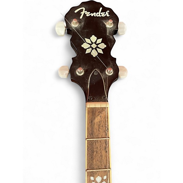 Used Fender FB54 5 String 2 Color Sunburst Banjo