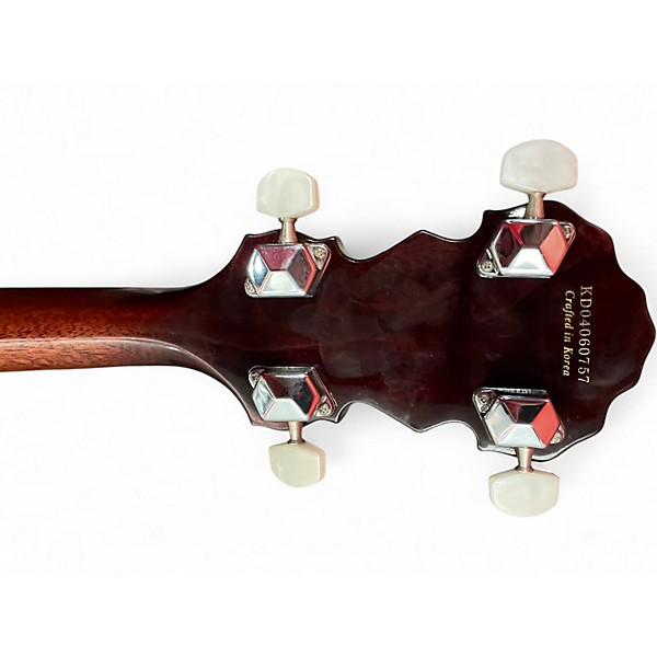 Used Fender FB54 5 String 2 Color Sunburst Banjo