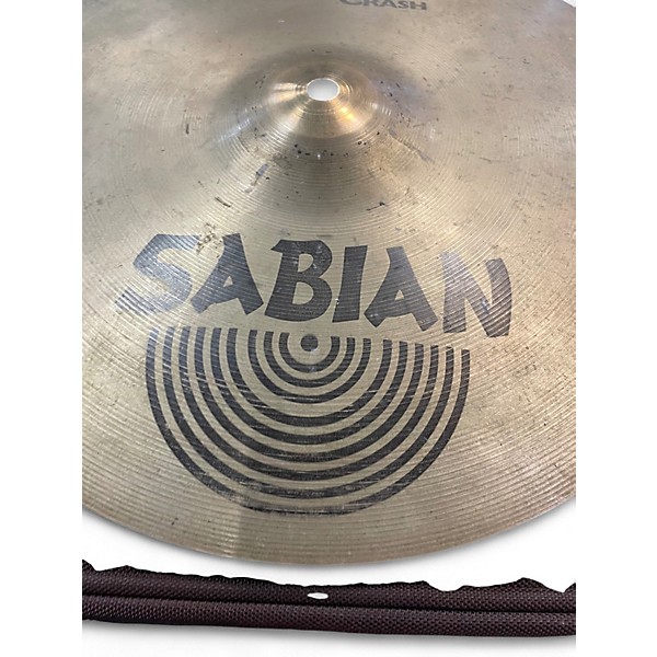 Used SABIAN 14in AAX Series Dark Crash Cymbal