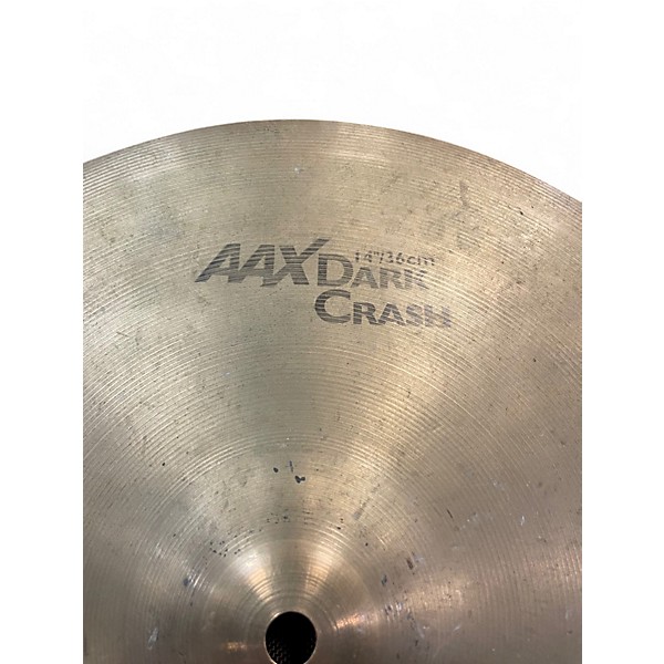 Used SABIAN 14in AAX Series Dark Crash Cymbal