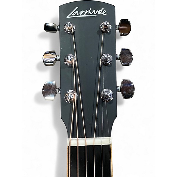 Used Larrivee lv03 Natural Acoustic Electric Guitar