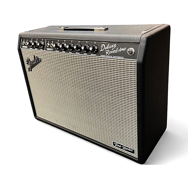 Used Fender Tone Master Deluxe Reverb Guitar Combo Amp