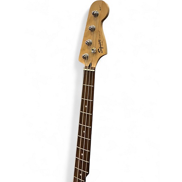 Used Squier P-Bass Black Electric Bass Guitar