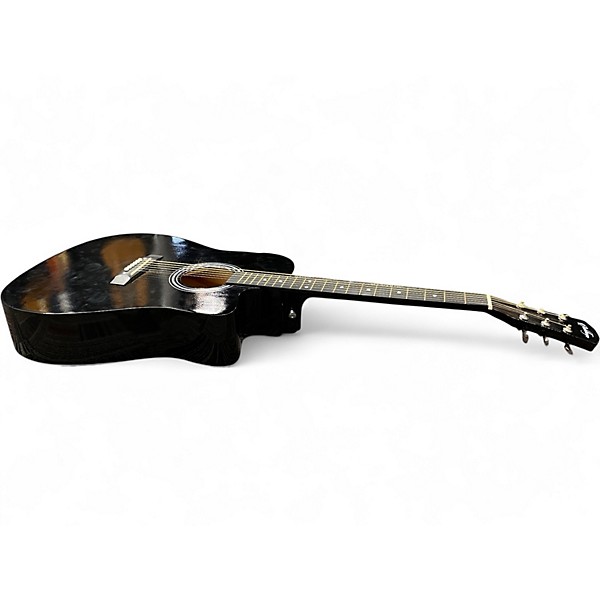Used Ashthorpe B27 Black Acoustic Guitar
