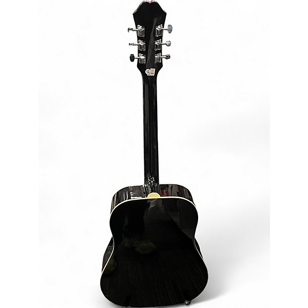 Used Epiphone DR-100EB Wrap Gray w/Logo Acoustic Guitar