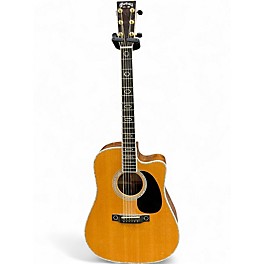 Used Martin dc aura wood Acoustic Electric Guitar