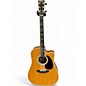 Used Martin dc aura wood Acoustic Electric Guitar thumbnail