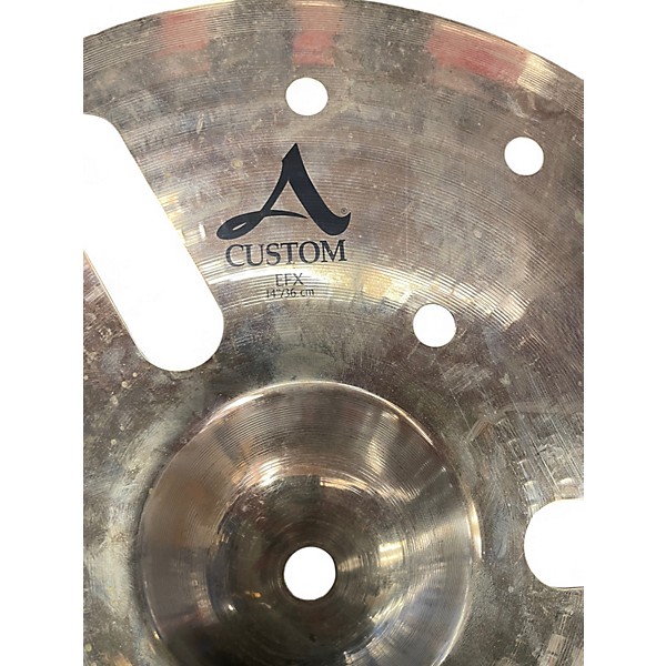 Used Zildjian 14in A Custom EFX  Cymbal