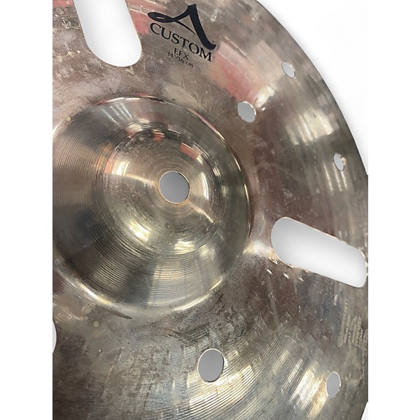 Used Zildjian 14in A Custom EFX  Cymbal