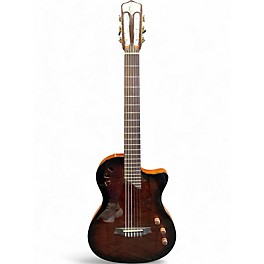 Used Cordoba Stage Edge Burst Classical Acoustic Guitar