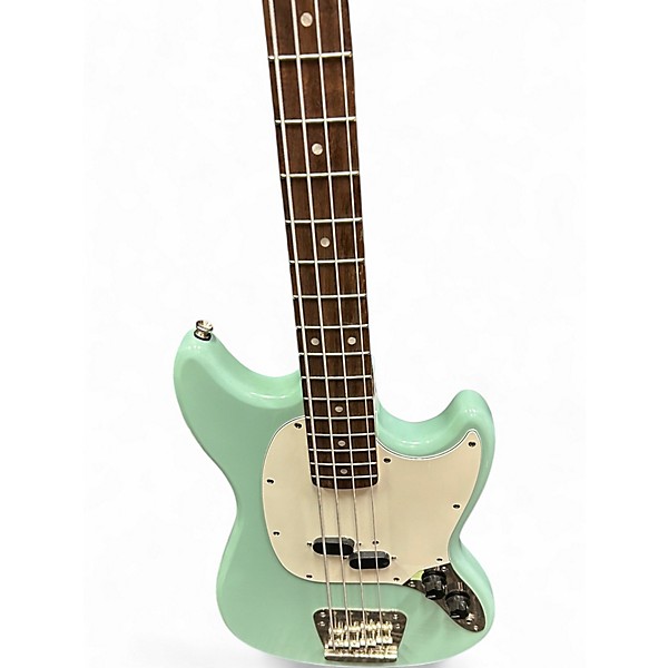 Used Squier Classic Vibe 60s Mustang Surf Green Solid Body Electric Guitar