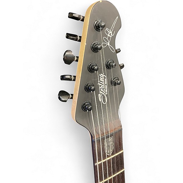 Used Sterling John Petrucci JP7 Satin Black Solid Body Electric Guitar