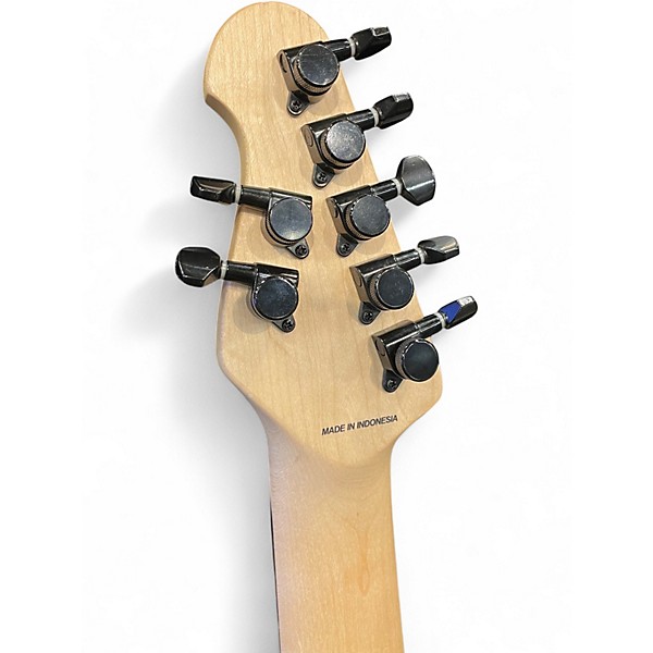 Used Sterling John Petrucci JP7 Satin Black Solid Body Electric Guitar