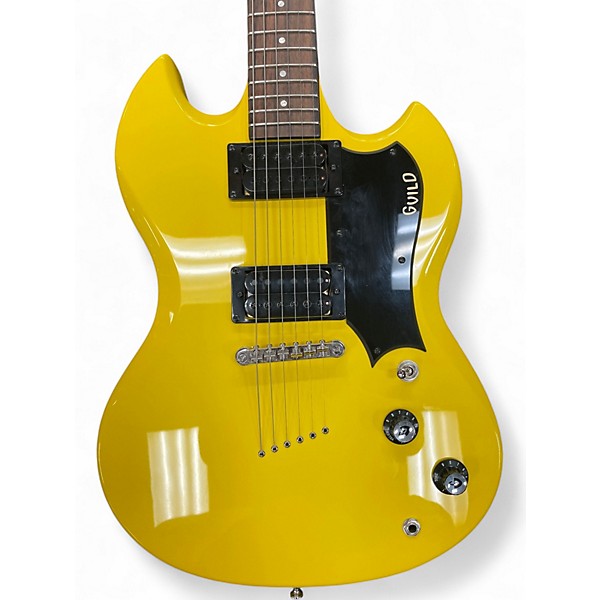 Used Guild POLARA Yellow Solid Body Electric Guitar
