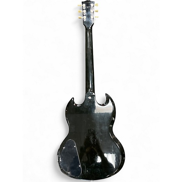 Vintage 1970s Gibson SG Special Black Solid Body Electric Guitar