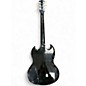 Vintage 1970s Gibson SG Special Black Solid Body Electric Guitar