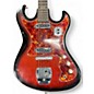 Vintage 1960s Kawaii HOUND DOG Sunburst Solid Body Electric Guitar