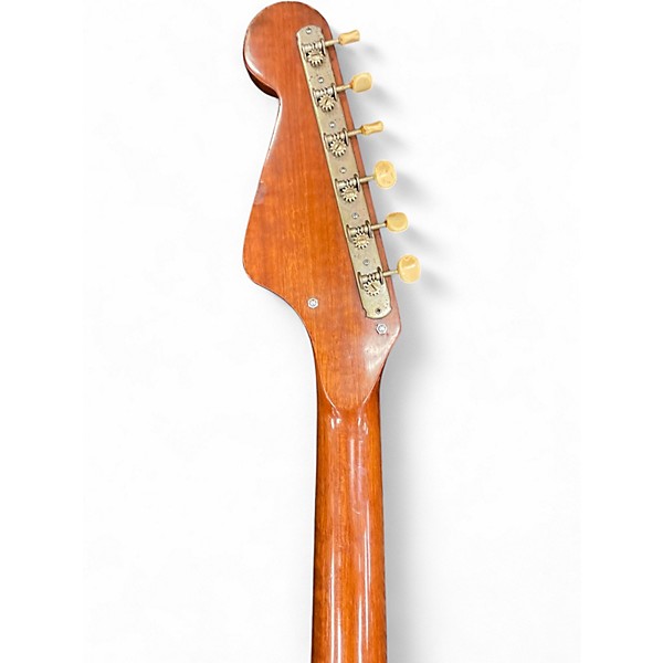 Vintage 1960s Kawaii HOUND DOG Sunburst Solid Body Electric Guitar