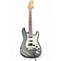 Vintage 2002 Fender FAT STRAT DELUXE Black Solid Body Electric Guitar thumbnail