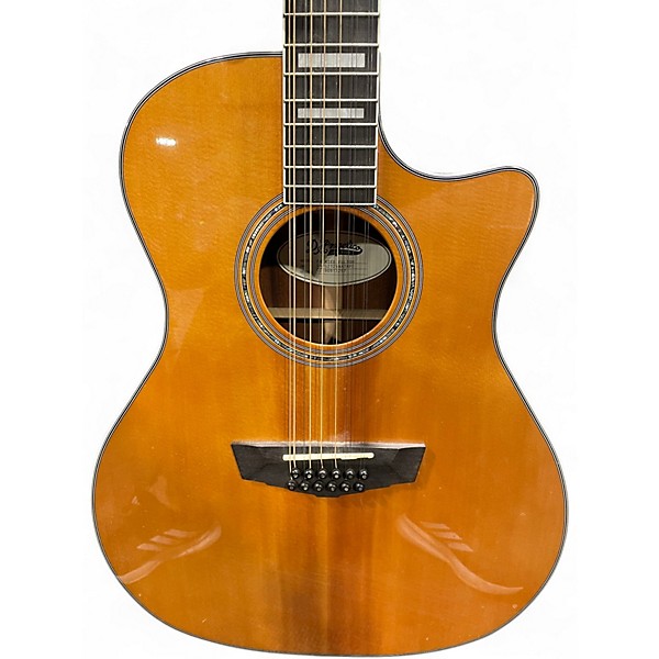 Used D'Angelico premier fulton Natural 12 String Acoustic Guitar