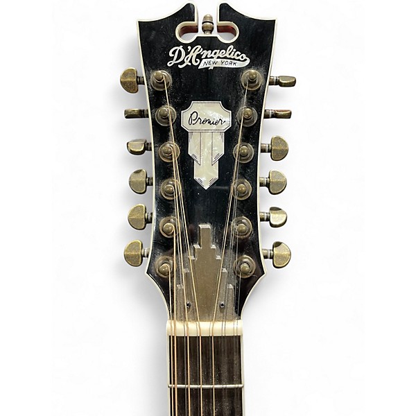 Used D'Angelico premier fulton Natural 12 String Acoustic Guitar