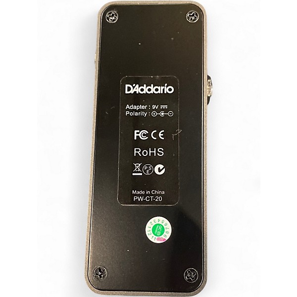 Used D'Addario PW-CT-20G PEDAL TUNER Tuner Pedal