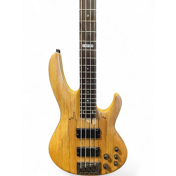 Used ESP LTD B204SM NATURAL SATIN Electric Bass Guitar
