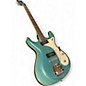 Used Eastwood SIDEJACK DLX Metallic Blue Solid Body Electric Guitar