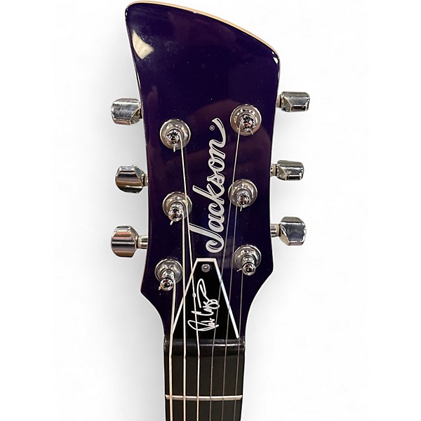 Used Jackson Pro Series Rob Caggiano Signature PURPLE METALLIC Solid Body Electric Guitar