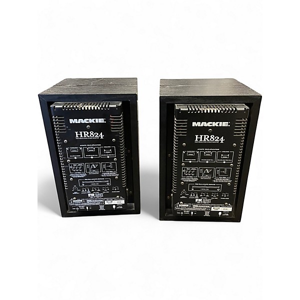 Used Mackie HR824 Pair Powered Monitor