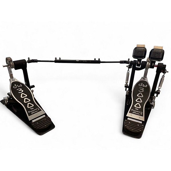Used DW 3000 Series Double Double Bass Drum Pedal