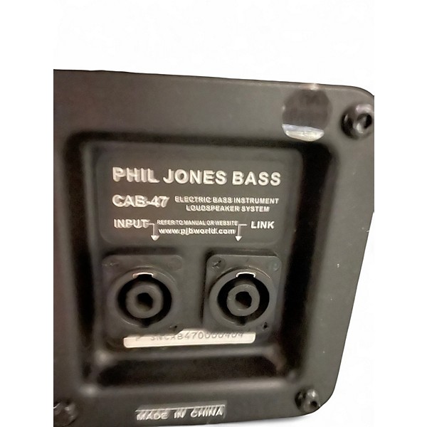 Used Phil Jones Bass CAB 47 Bass Cabinet