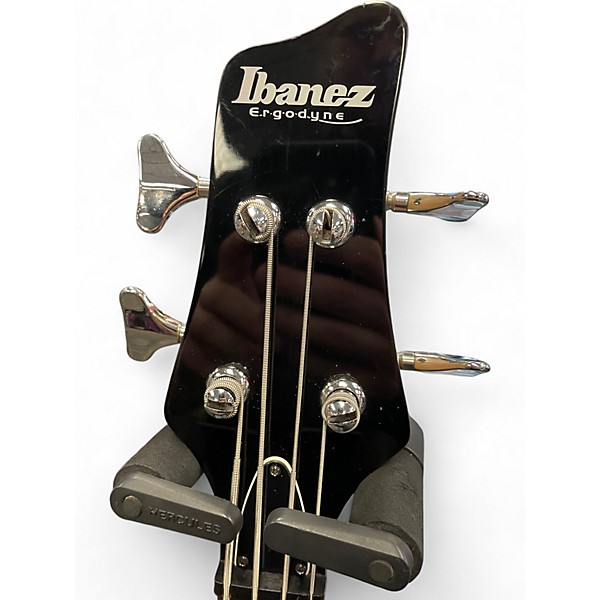 Used Ibanez EDB300 Black Electric Bass Guitar